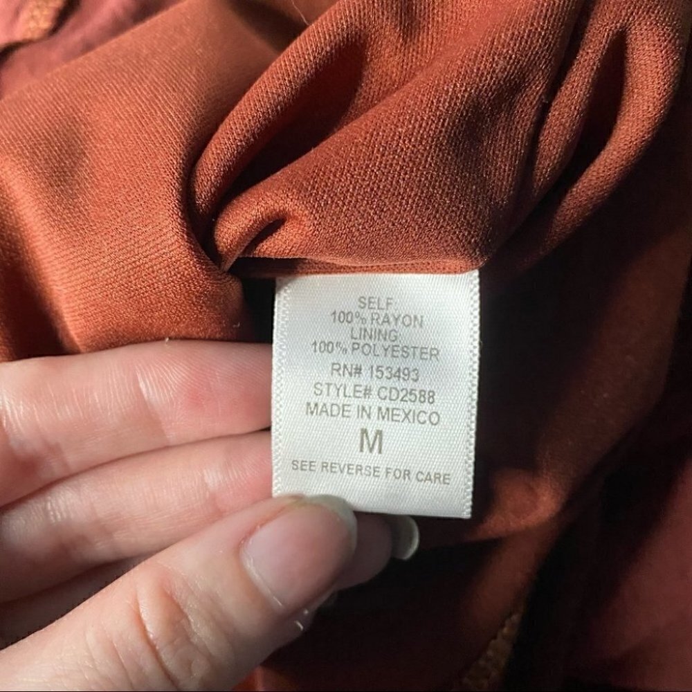 Current+Project Brown Floral Embroidered Dress - Picture 5 of 5